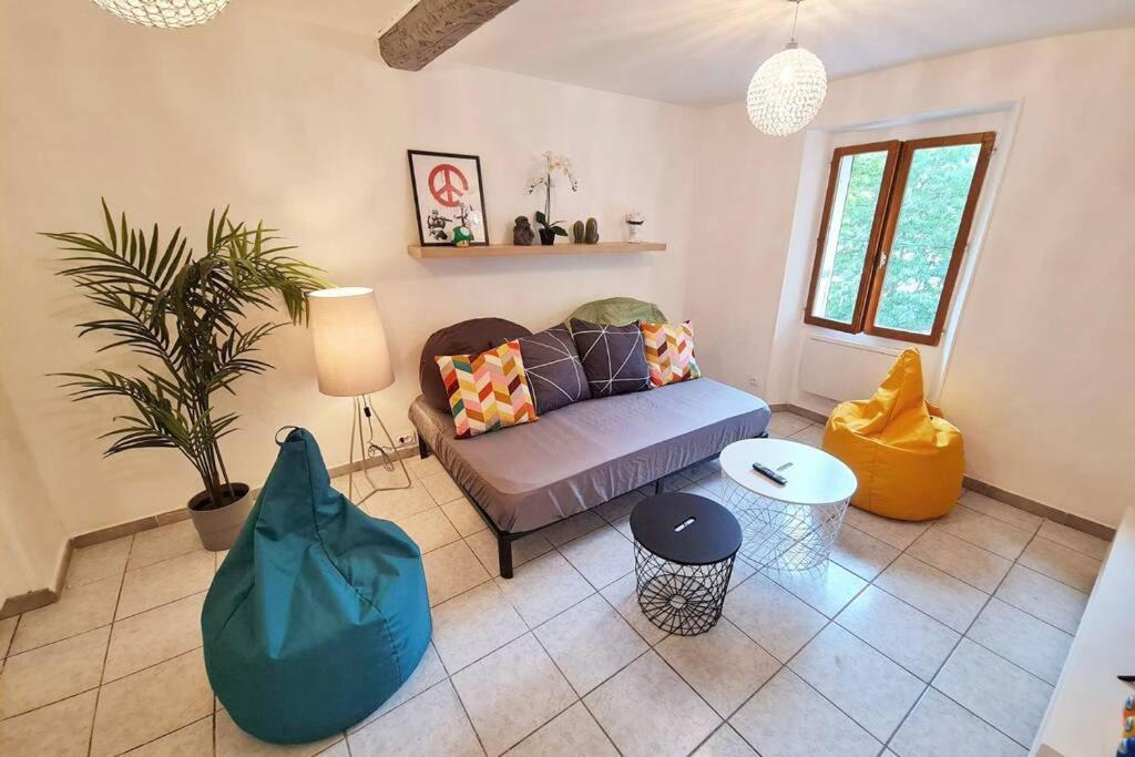 GregBnb - T2 Design 42m² - Toulon Est - Wifi Fibre Exterior foto
