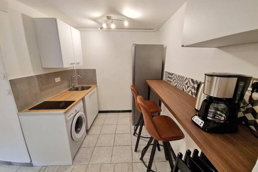 GregBnb - T2 Design 42m² - Toulon Est - Wifi Fibre Exterior foto
